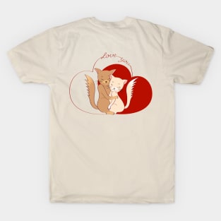 Cat love T-Shirt